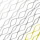 Brass Chain Rhombus 9.5x16.5mm