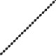 Brass Ball Chain Diamond Cut 2mm