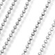 Brass Ball Chain Diamond Cut 2mm