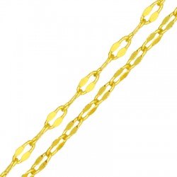 Μεταλλική Μπρούτζινη Αλυσίδα 2.3x4.2mm