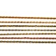 Chaîne tube en Laiton Taille Diamant 1.5 mm