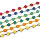 Enameled Brass Chain Round 6.5mm