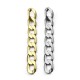 Brass Earring with Chain 7x46mm