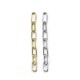 Brass Earring with Chain 5x54mm