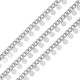 Catena in Ottone Charms Rotondi 3mm