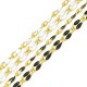 Enameled Brass Cable Chain 3x6.7mm