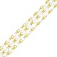 Enameled Brass Cable Chain 3x6.7mm