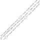 Brass Bar Twisted Chain 14mm/2mm