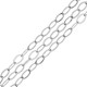 Chaîne Câble en Laiton Ovale 4.8 x 7.8 Mm/0.5 mm
