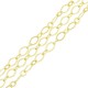Chaîne Câble en Laiton Losange 6 x 8 Mm/0.7 mm