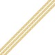Catena in Ottone con Palladio ~4.8mm