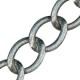 Catena in Alluminio Ovale 34x45mm (Spessore 7mm)
