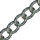 Aluminium Curb Chain Diag/Twisted 22x32mm