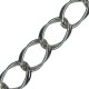 Cadena de Aluminio Ovalada 32x23mm