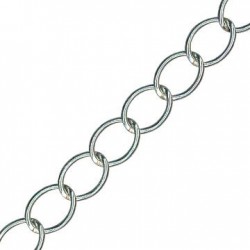 Catena in Alluminio Ovale 11x14.2mm (Spessore 1.5mm)