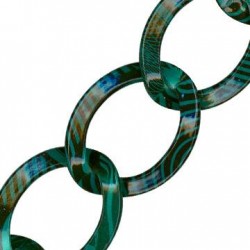 Catena in Alluminio  32x25mm (Spessore 4mm)