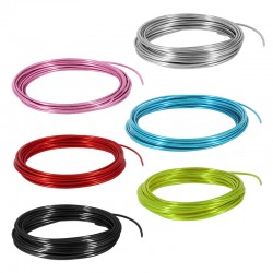 Fil Aluminium Flexible 2mm (~5mtr/bobine)