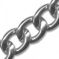 Aluminium Curb Chain 21x26mm/5mm