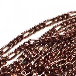Aluminium Figaro Chain 7mm