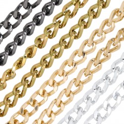 Catena in Alluminio 9.5x14.4mm/2.4mm (~2mtrs/pack.)