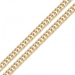 Αλυσίδα Αλουμινίου Οβάλ Κρίκοι 7.2x10mm/1.3mm
