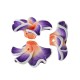Polymer Clay Bead Flower Waterlily 30mm