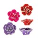 Perle en pâte Polymère Fleur rose 35 mm