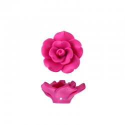 Perle en pâte Polymère Fleur 40 mm Ø 2.2 mm