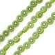 Passante in Pasta Fimo Mezzo Kiwi 10mm (~50pz/filo)