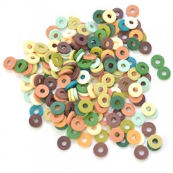 Disco de Fimo Rondela 6mm (500unid/paquete)