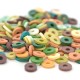 Rondelle en Fimo 6mm (500pcs/paquet)