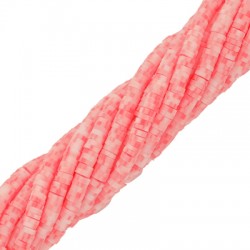 Entretoise en pâte Polymère Heishi ~4 mm (~324 Pièces/Paquet)