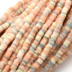 Polymer Clay Spacer Heishi ~4mm (~324pcs/pack)