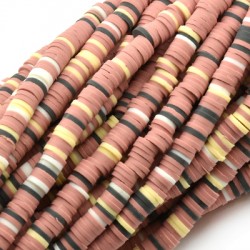 Polymer Clay Spacer Heishi ~6mm (~293pcs/pack)