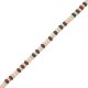 Polymer Clay Spacer 7mm/3.5mm Ø1.2mm (112pcs)