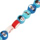 Polymer Clay Bead with Christmas Designs ~10mm Ø~1.5mm (~40pcs)