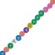 Polymer Clay Bead Round Elephant 9mm Ø~1.7mm ( ~40pcs)