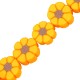 Polymer Clay Bead Flower 10mm Ø~1.7) (~40pcs)