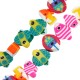 Perle en pâte Polymère Poisson 10 mm Ø~1.5 mm (~40 Pièces)