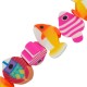 Perle en pâte Polymère Poisson 10 mm Ø~1.5 mm (~40 Pièces)