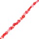 Πολυμερικός Πηλός Καρδιά "Love” Περαστό 10mm Ø~1.8mm (40τμχ)