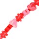 Polymer Clay Bead Heart “Love” 10mm Ø~1.8mm (~40pcs)