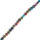 Perles en pâte Polymère Motifs Spatiaux 10 mm Ø~1.5 mm (~40 Pièces)