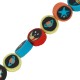 Πολυμερικός Πηλός Στρογγυλό Περαστό 10mm Ø~1.5mm (~40τμχ)