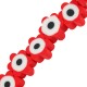 Polymer Clay Bead Flower 9mm Ø~2mm (~40pcs)