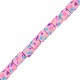 Tube en pâte Polymère avec Fleurs 6 x 7 mm Ø ~ 1.5 mm (~ 63 Pièces)