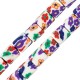 Tube en pâte Polymère avec Fleurs 6 x 7 mm Ø ~ 1.5 mm (~ 63 Pièces)