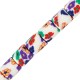 Tube en pâte Polymère avec Fleurs 6 x 7 mm Ø ~ 1.5 mm (~ 63 Pièces)