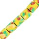 Tube en pâte Polymère avec Fleurs 6 x 7 mm Ø ~ 1.5 mm (~ 63 Pièces)