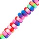 Polymer Clay Spacer 7.5mm/3.5mm Ø~1.5mm (~108pcs)